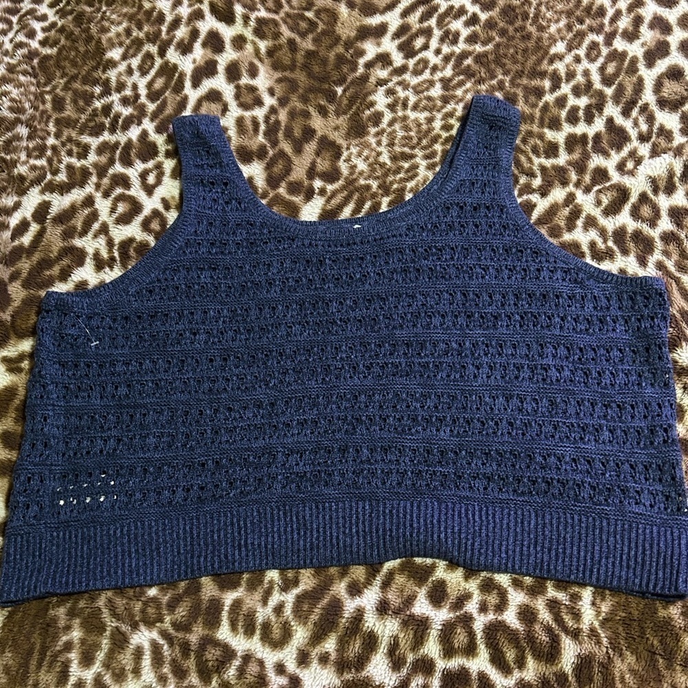 Navy Blue Top